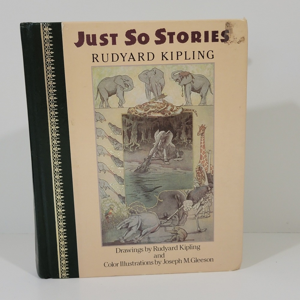 Just So Stories Rudyard Kipling Hardcover Illustrated Childrens Classics 1988